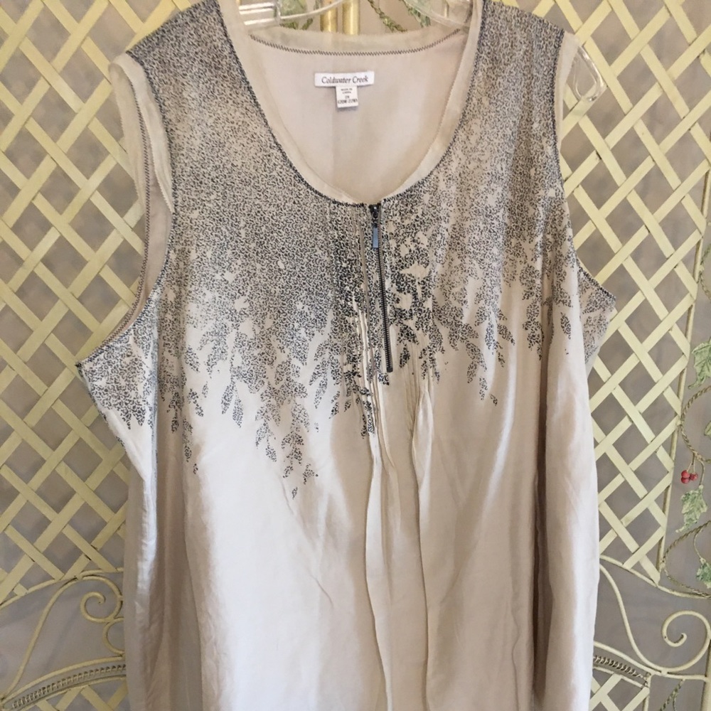 Coldwater Creek Tank Top Size 2X NWOT
